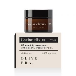 Humectante/reafirmante de ojos y labios con caviar,aceite de oliva, 20ml