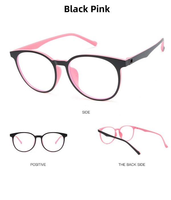 Lentes anto luz azul de adulto "Modelo Redondo" - Imagen 2