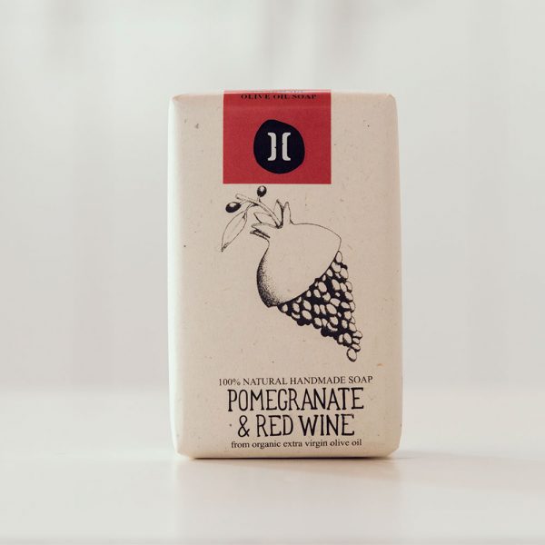 Jabón de Granada y Vino Tinto a base de aceite de oliva 100% orgánico