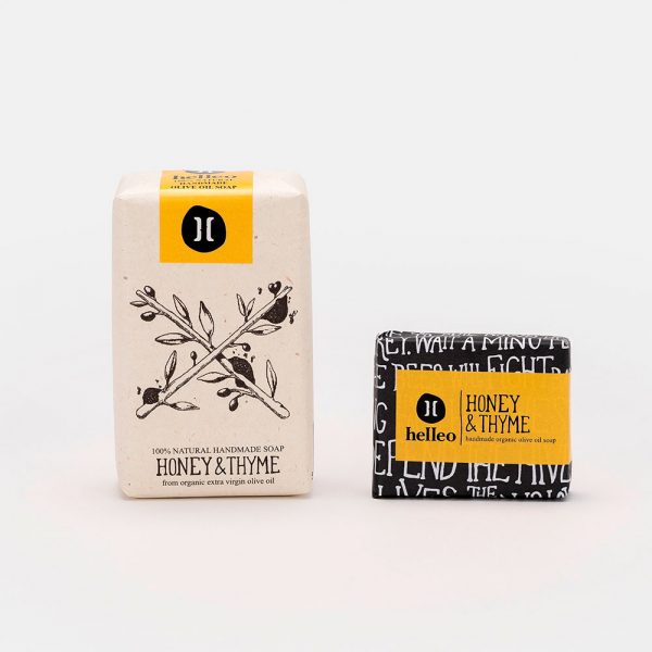 Jabón de Miel y Tomillo a base de aceite de oliva 100% orgánico. - Imagen 3