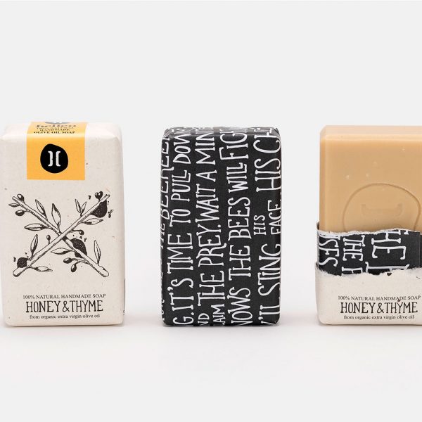 Jabón de Miel y Tomillo a base de aceite de oliva 100% orgánico. - Imagen 4