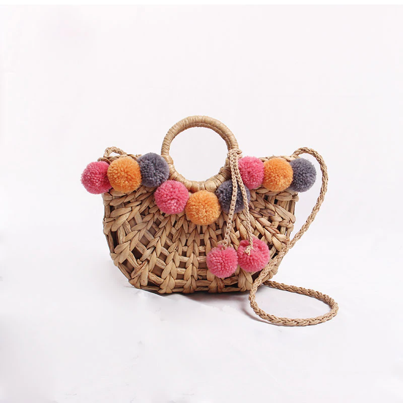 Cartera de paja 