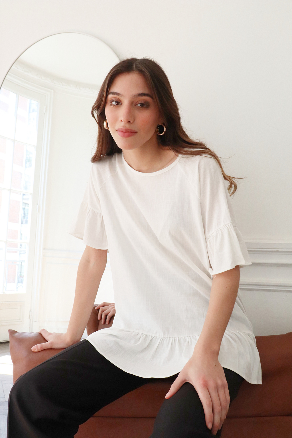 Blusa Danica Blanca - Imagen 2