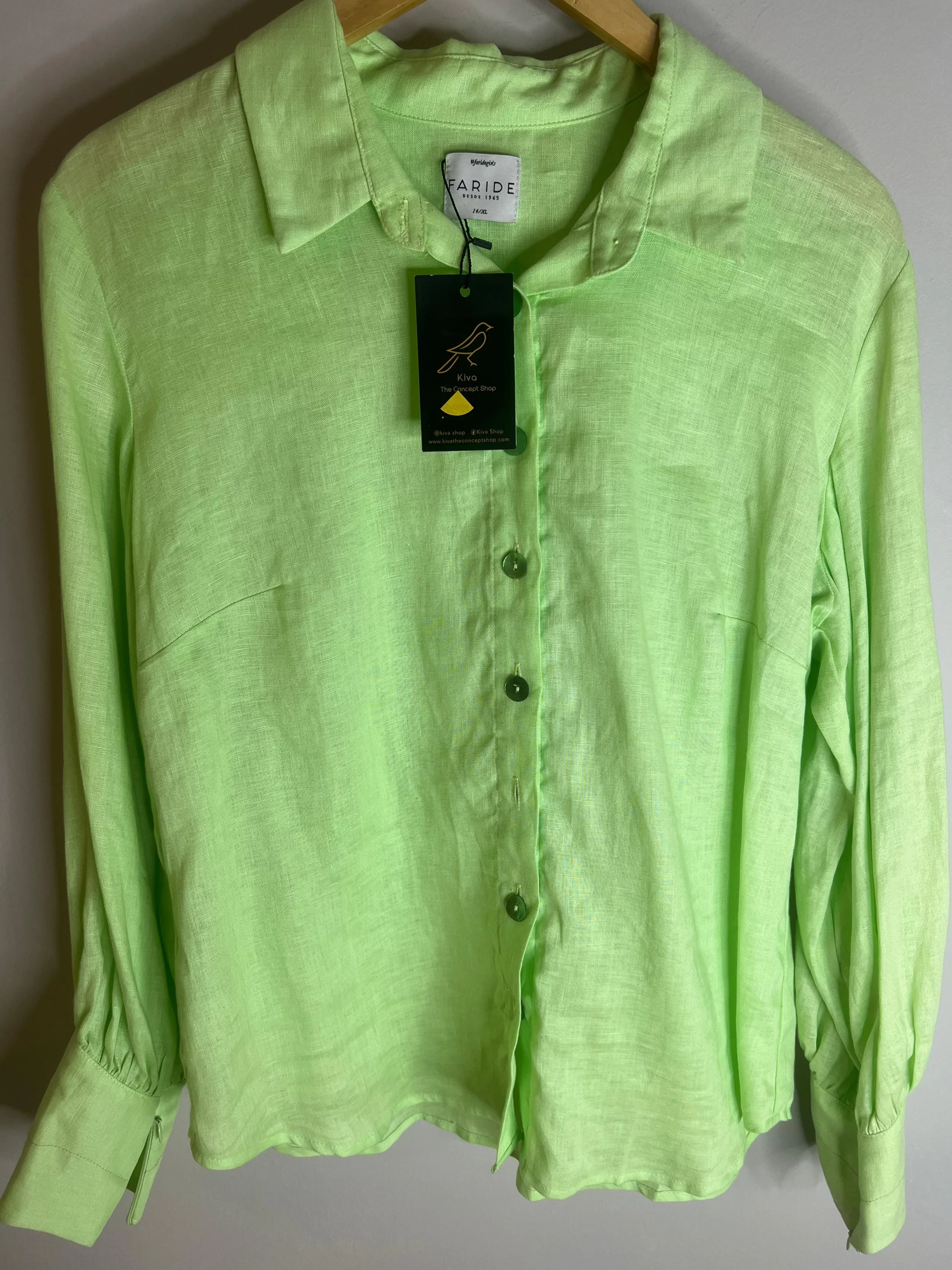 Camisa De Algodón Con Diseño En Manga Unica - Imagen 2