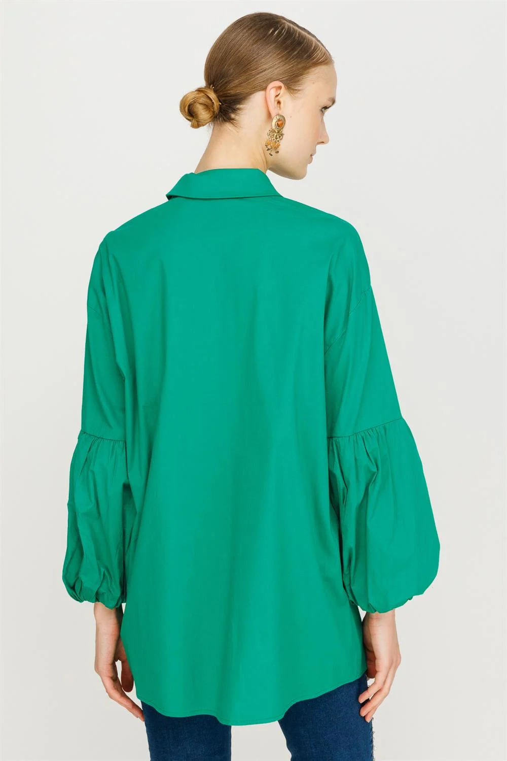 Camisa Verde Con Tabletas - Imagen 2