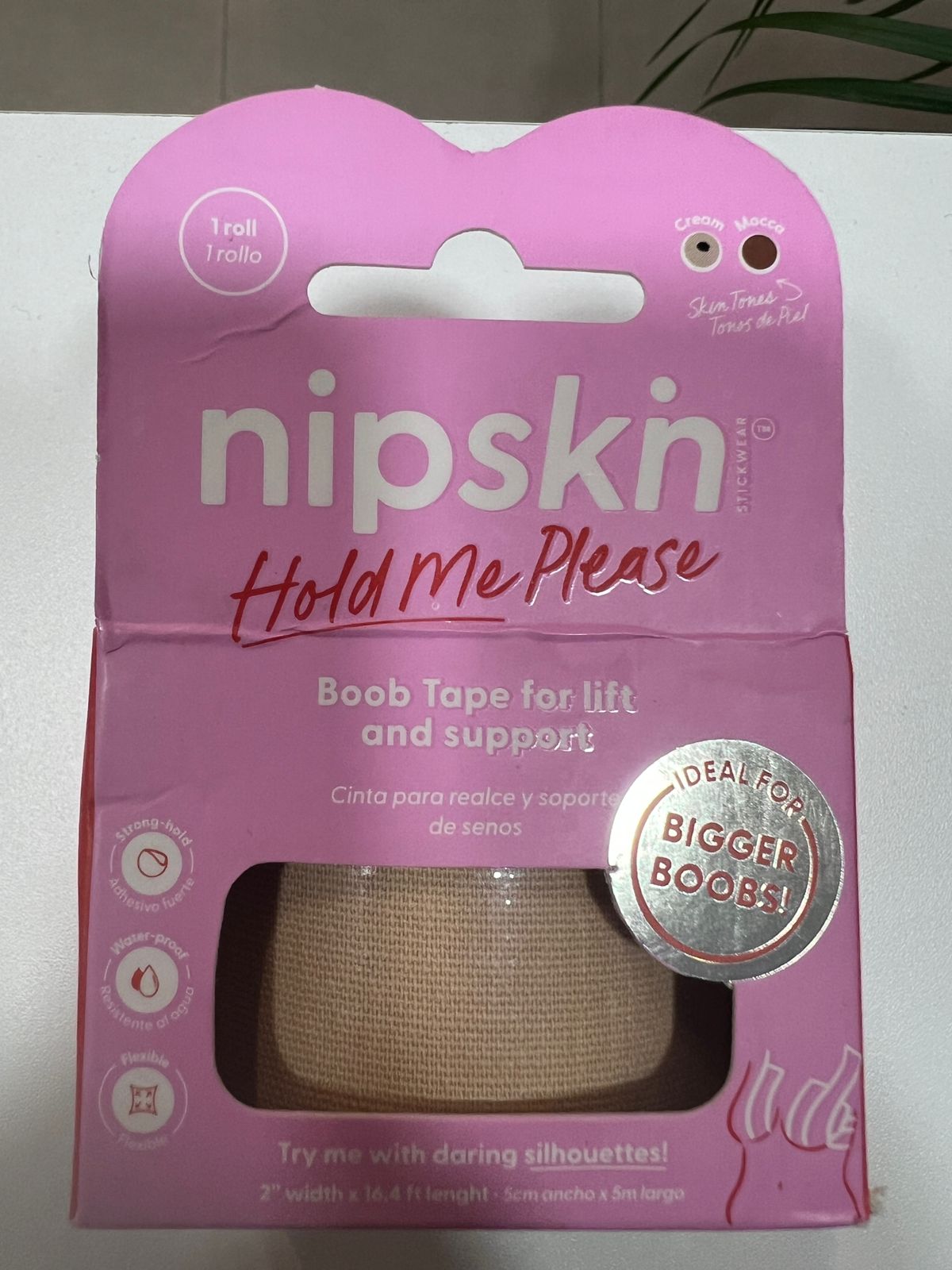 Cinta Levanta Busto - Boob Tape Crema - Imagen 4