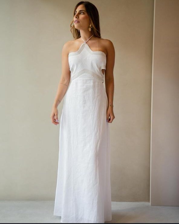 Vestido Estrella Blanco - Imagen 2