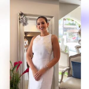 Vestido Hortensia Blanco