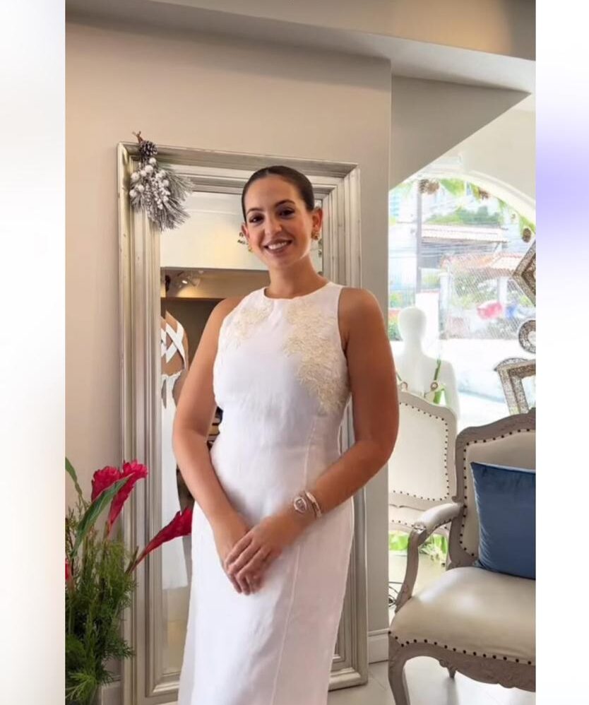 Vestido Hortensia Blanco