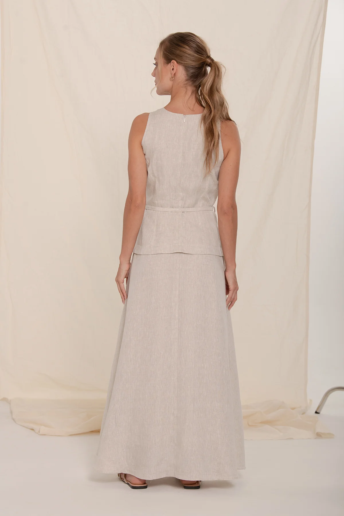 Vestido Anabella Arena - Imagen 2