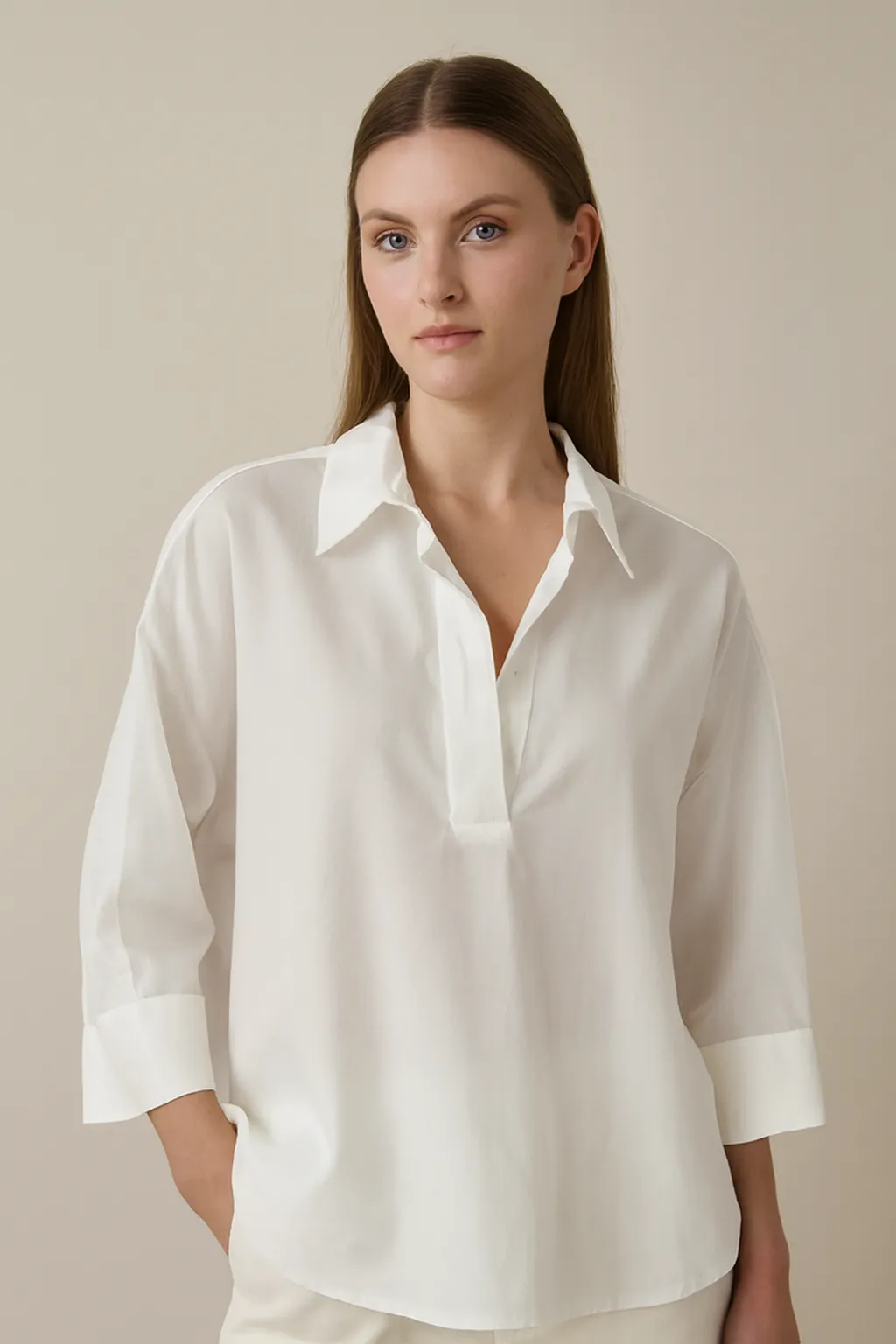 Blusa Elena Blanca