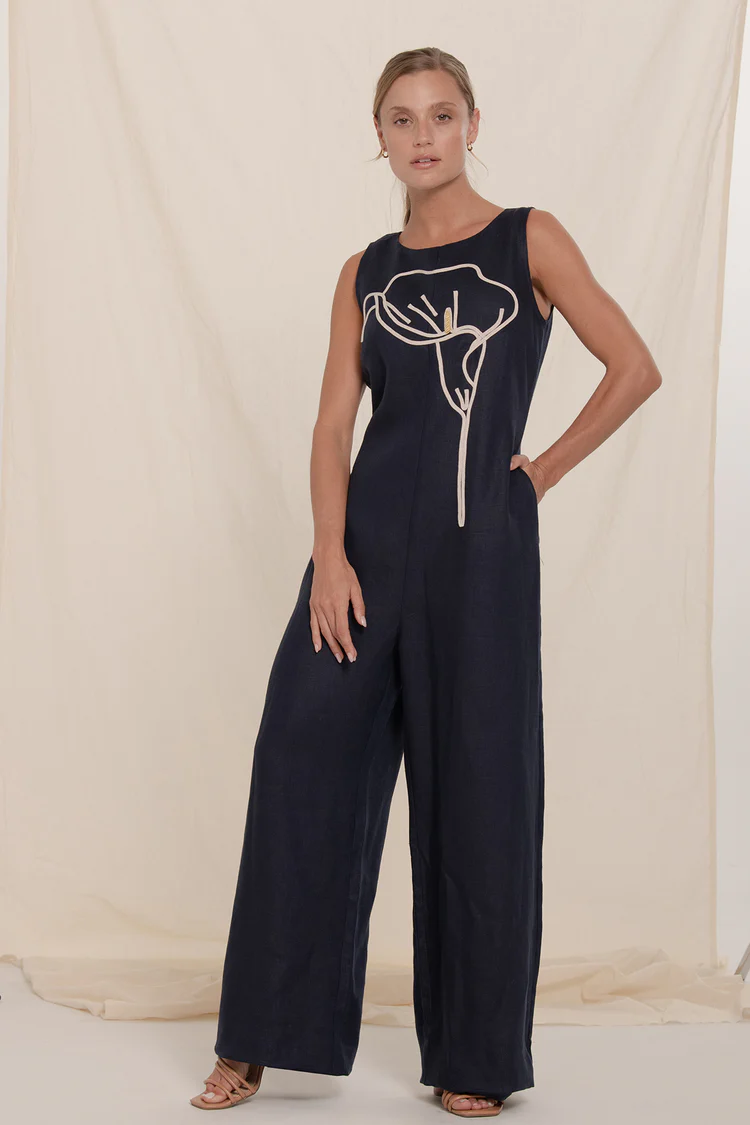 Enterizo Juno Navy XS - Imagen 2