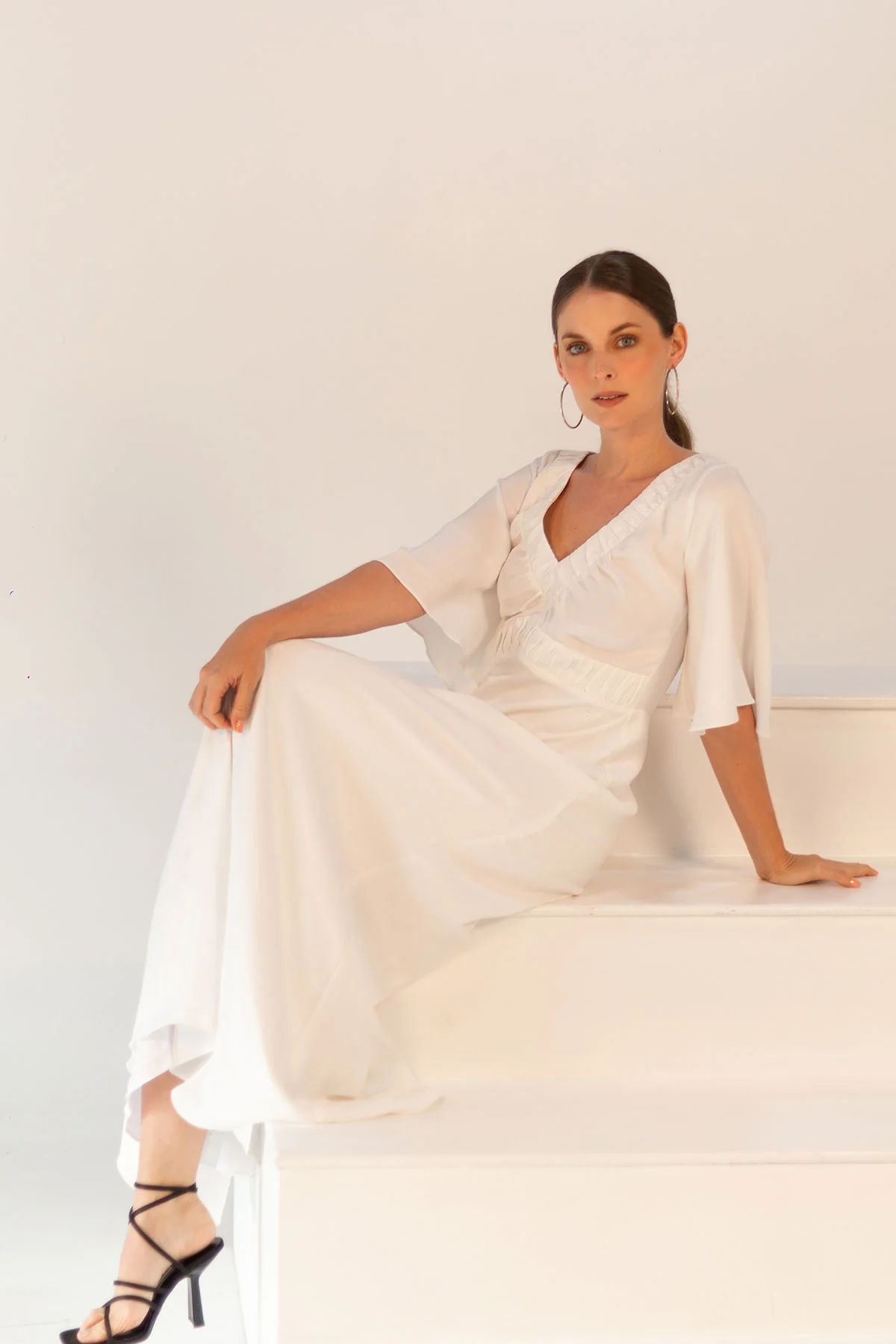 Vestido Ivanka Campana Blanco