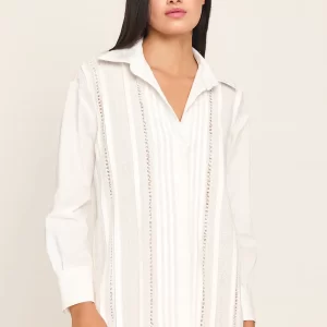 Camisa Ojalillo Blanca M