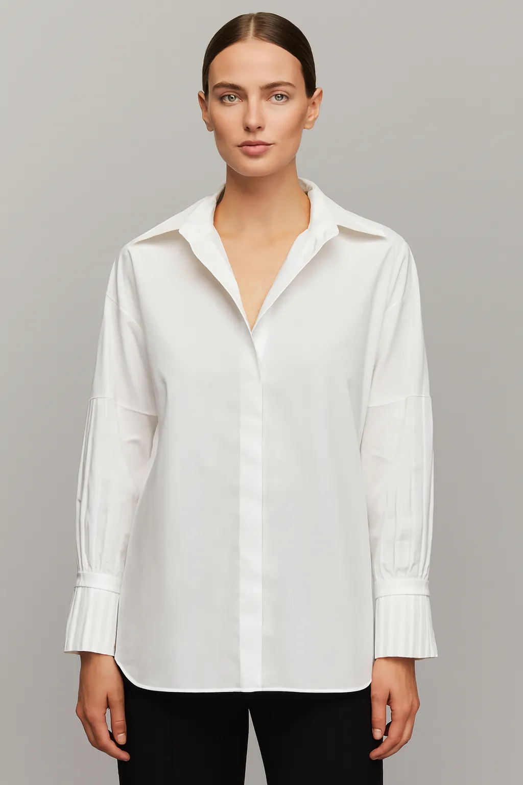 Camisa Blanca Tabletas