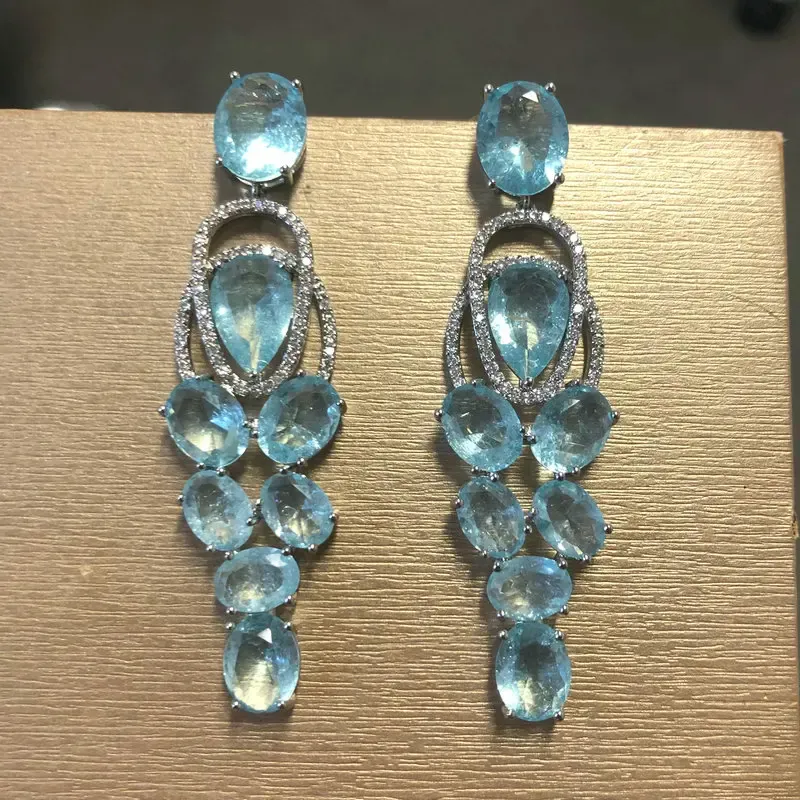 Aretes Colgantes Celestes