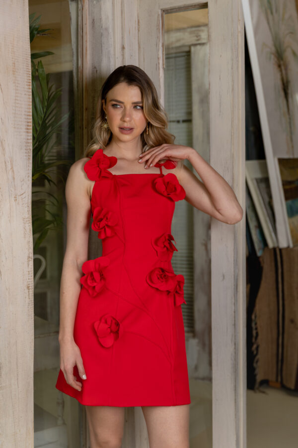 69A6080-scaled (1) Vestido Anastasia corto rojo