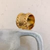Anillo De Bolitas Dorado