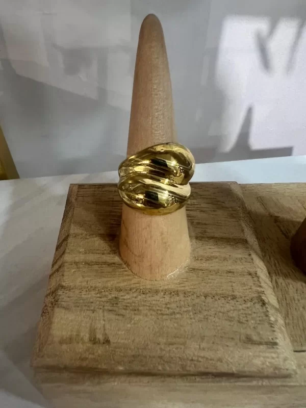 Anillos Variados Dorados & Plateados 5 Anillos Variados Dorados & Plateados