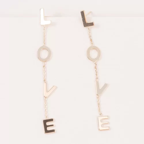 Aretes Largos Love
