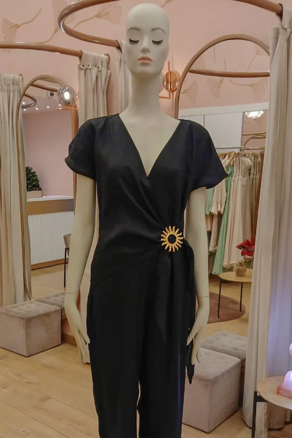 Enterizo Evelia Negro Enterizo Evelia Negro