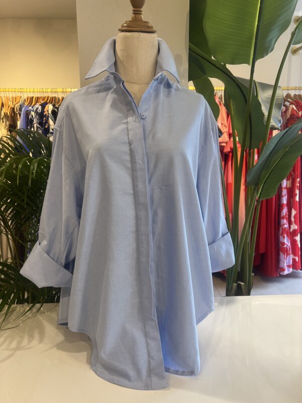 Camisa Oversize Rubi, de algodón by Palo Santo