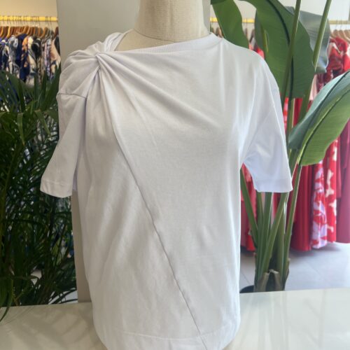 T Shirt Nudo en blanco by Palo Santo