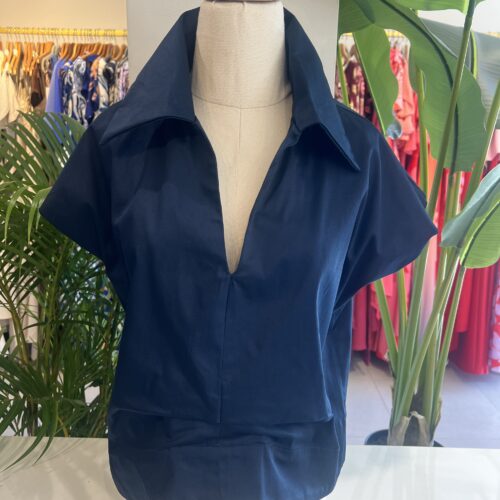 Blusa Eva, navy by Palo Santo