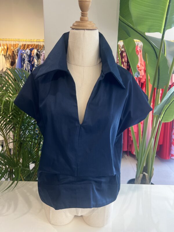 Blusa Eva, navy by Palo Santo