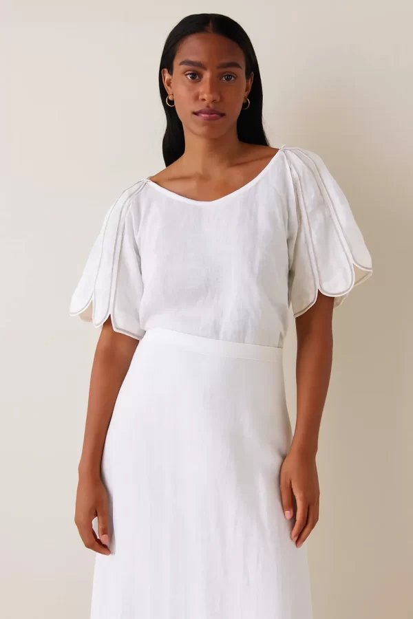 Set Alpes, Falda y Top Blanco