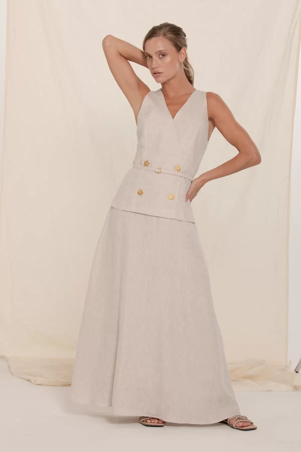 Vestido Anabella Arena