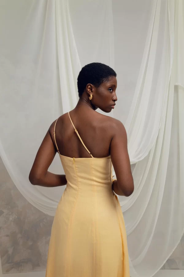 Vestido Justina Amarillo 3 Vestido Justina Amarillo