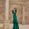 Vestido GAIA One Shoulder Verde