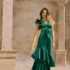Vestido GAIA One Shoulder Verde