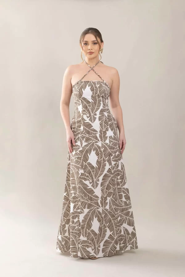 esperanza-001 Vestido Lana en Palmeras