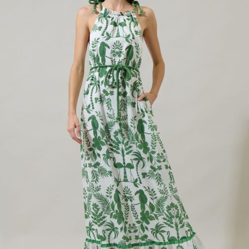 Vestido Kimana cuello Halter