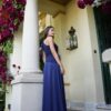 Vestido Noche en azul navy