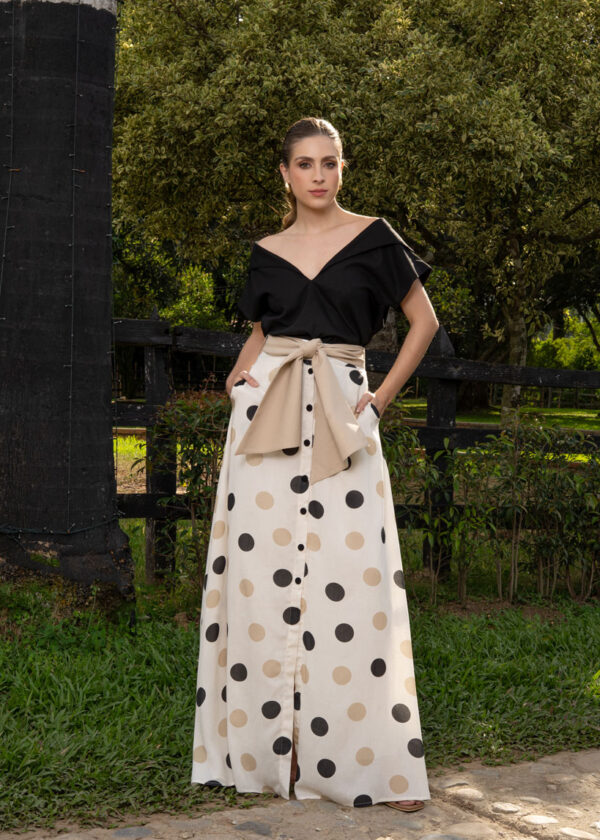 Set Julianne Estampado Lunares