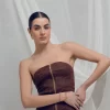 Vestido Luciana-verde menta
