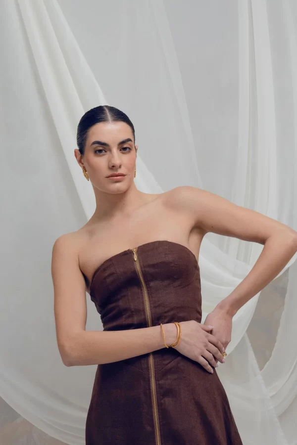 Vestido Luciana-verde menta
