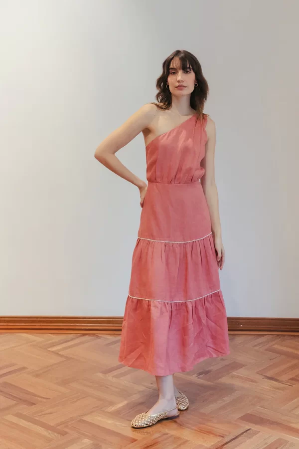 inha-delante-rosa Vestido Inha