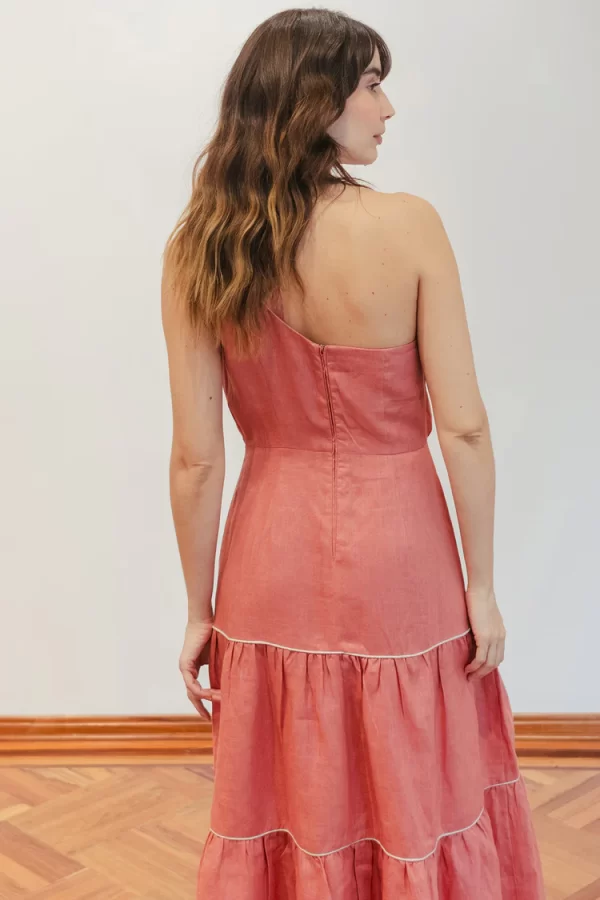 inha-detras-rosa Vestido Inha