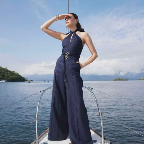 Enterizo Dania en Navy