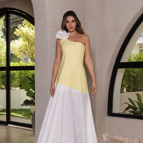 Vestido Alma amarillo