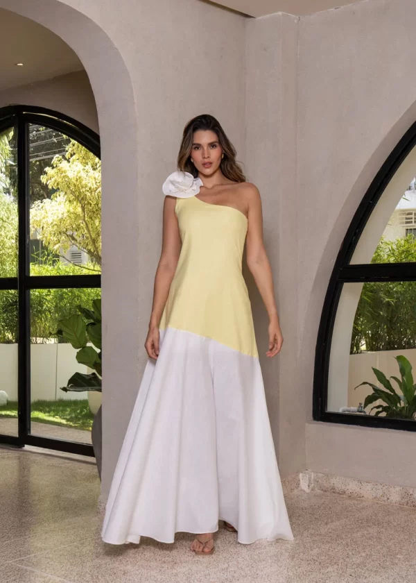 Vestido Alma amarillo