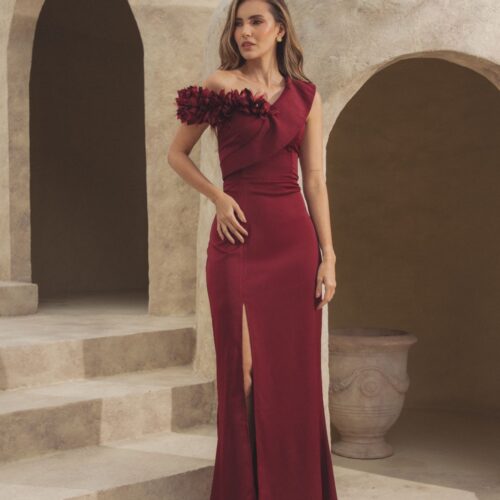 Vestido Antonella Vinto Tinto