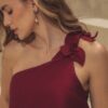Vestido Anabella Vino Tinto