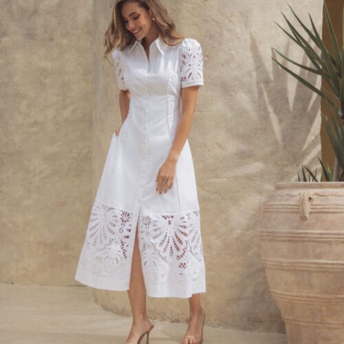 Vestido Guadalupe Blanco