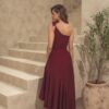 Vestido Anabella Vino Tinto
