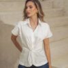 Blusa Claudette blanca